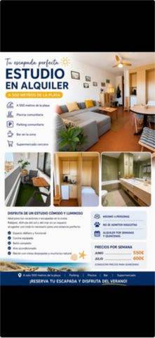 Estudio en Alquiler en Golf - Torre Almenara