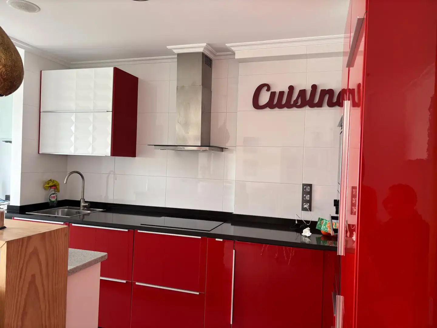 Cocina de Dúplex en venta en Foz con Terraza y Piscina