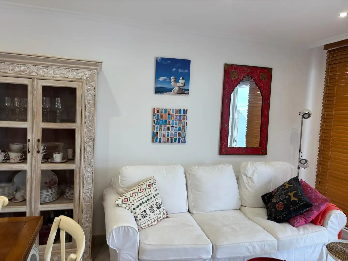 Sala de estar de Dúplex en venta en Foz con Terraza y Piscina