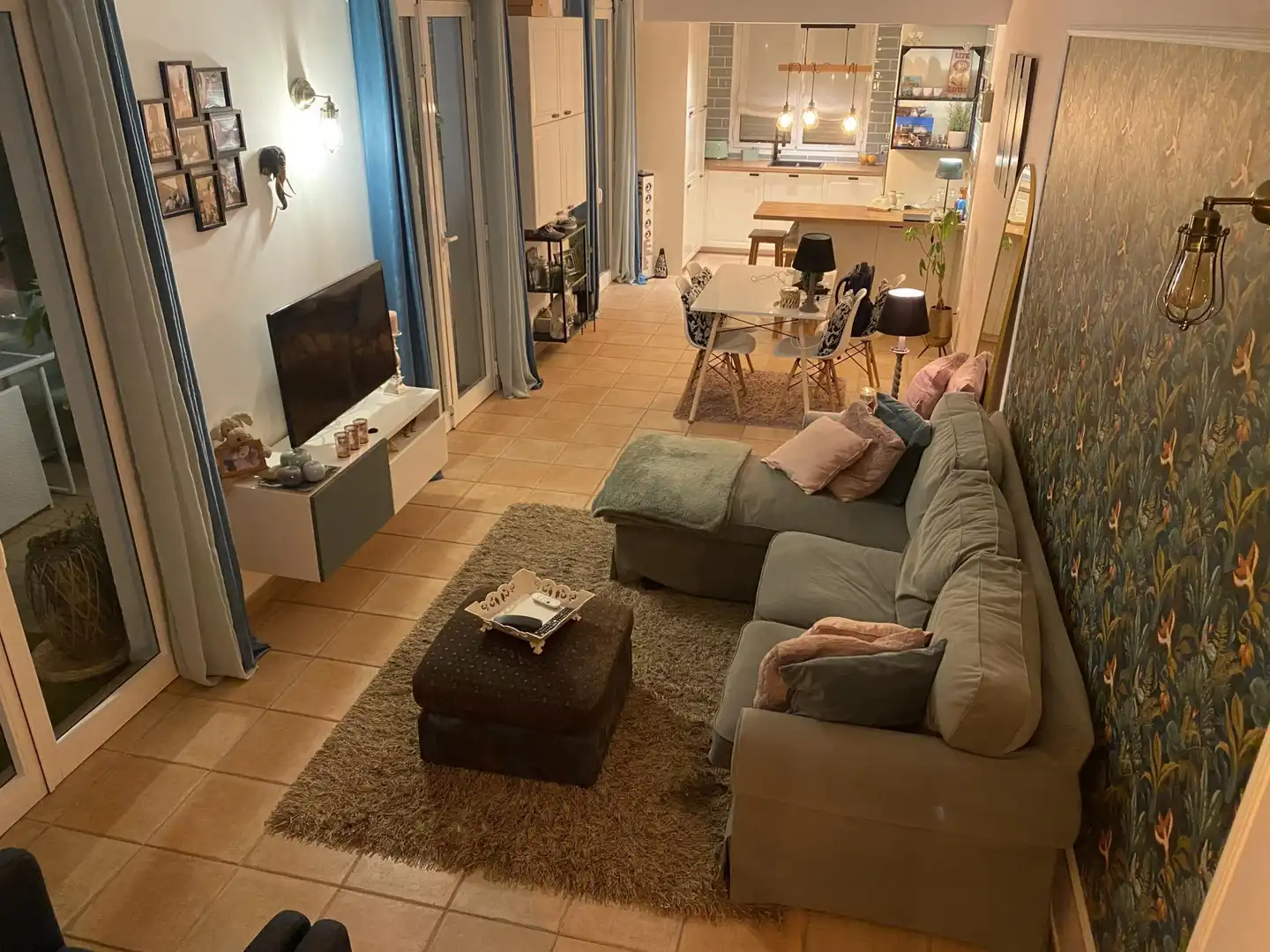 Sala de estar de Casa adosada en venta en San Miguel de Abona con Terraza, Trastero y Amueblado