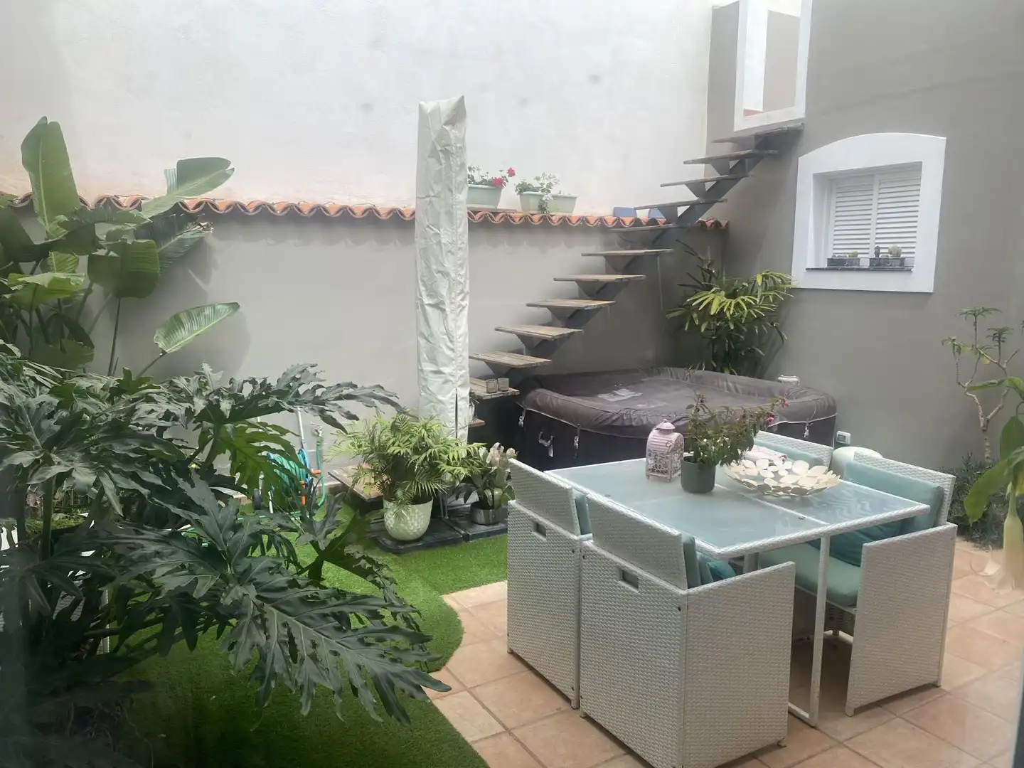 Terraza de Casa adosada en venta en San Miguel de Abona con Terraza, Trastero y Amueblado