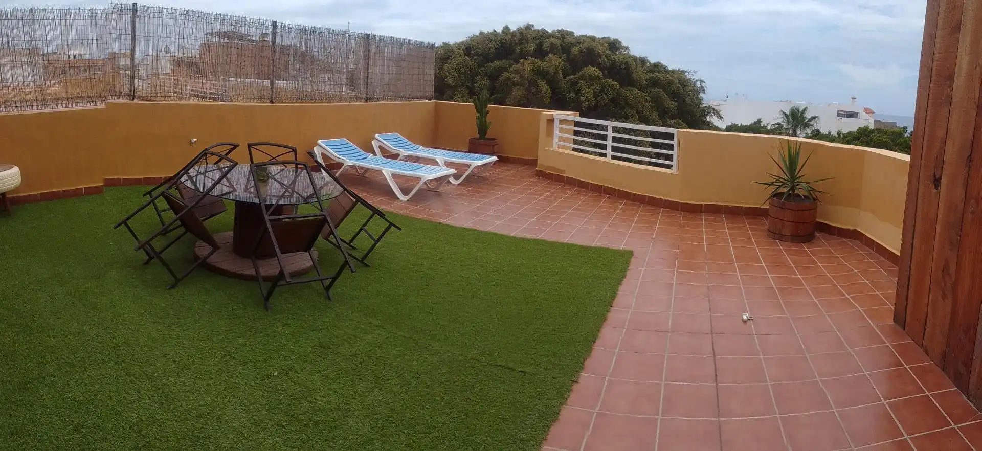 Terraza de Piso de alquiler en Granadilla de Abona con Terraza, Amueblado y Horno