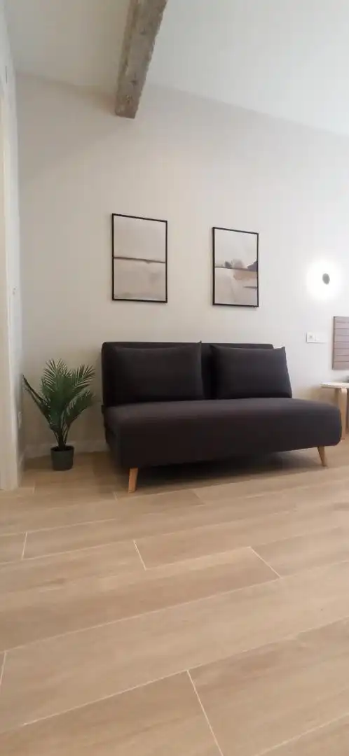 Sala de estar de Loft de alquiler en  Logroño con Aire acondicionado, Calefacción y Amueblado