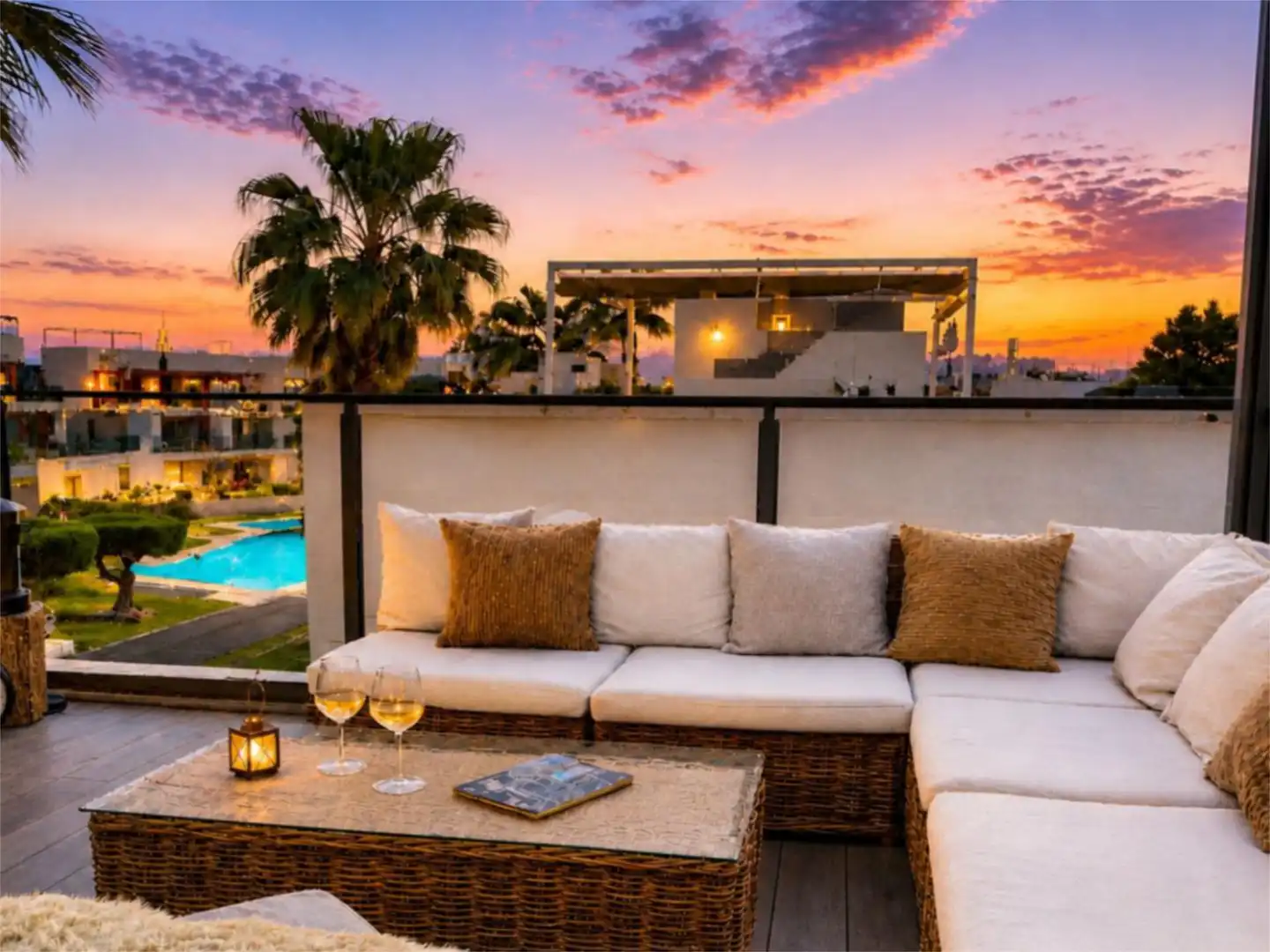Terraza de Casa o chalet en venta en Orihuela con Aire acondicionado, Calefacción y Jardín privado