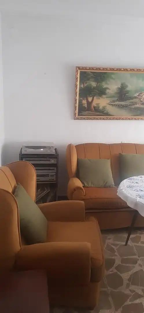 Sala d'estar de Casa adosada en venda en Huéscar amb Moblat