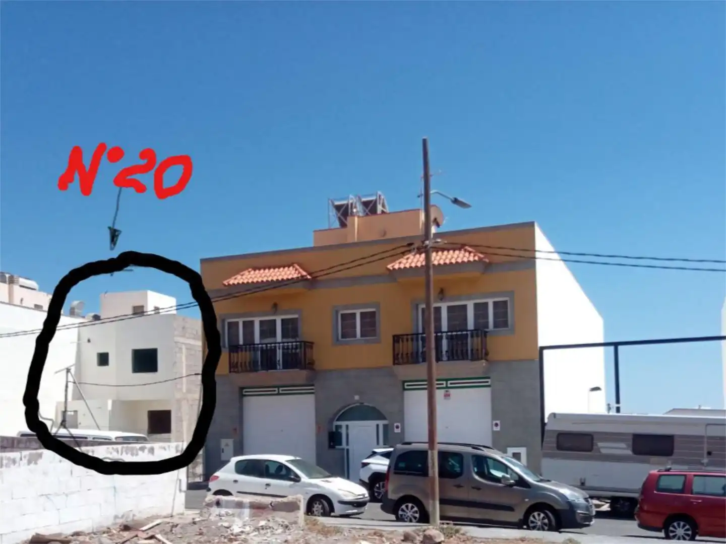 Vista exterior de Piso en venta en Agüimes con Terraza, Trastero y Balcón