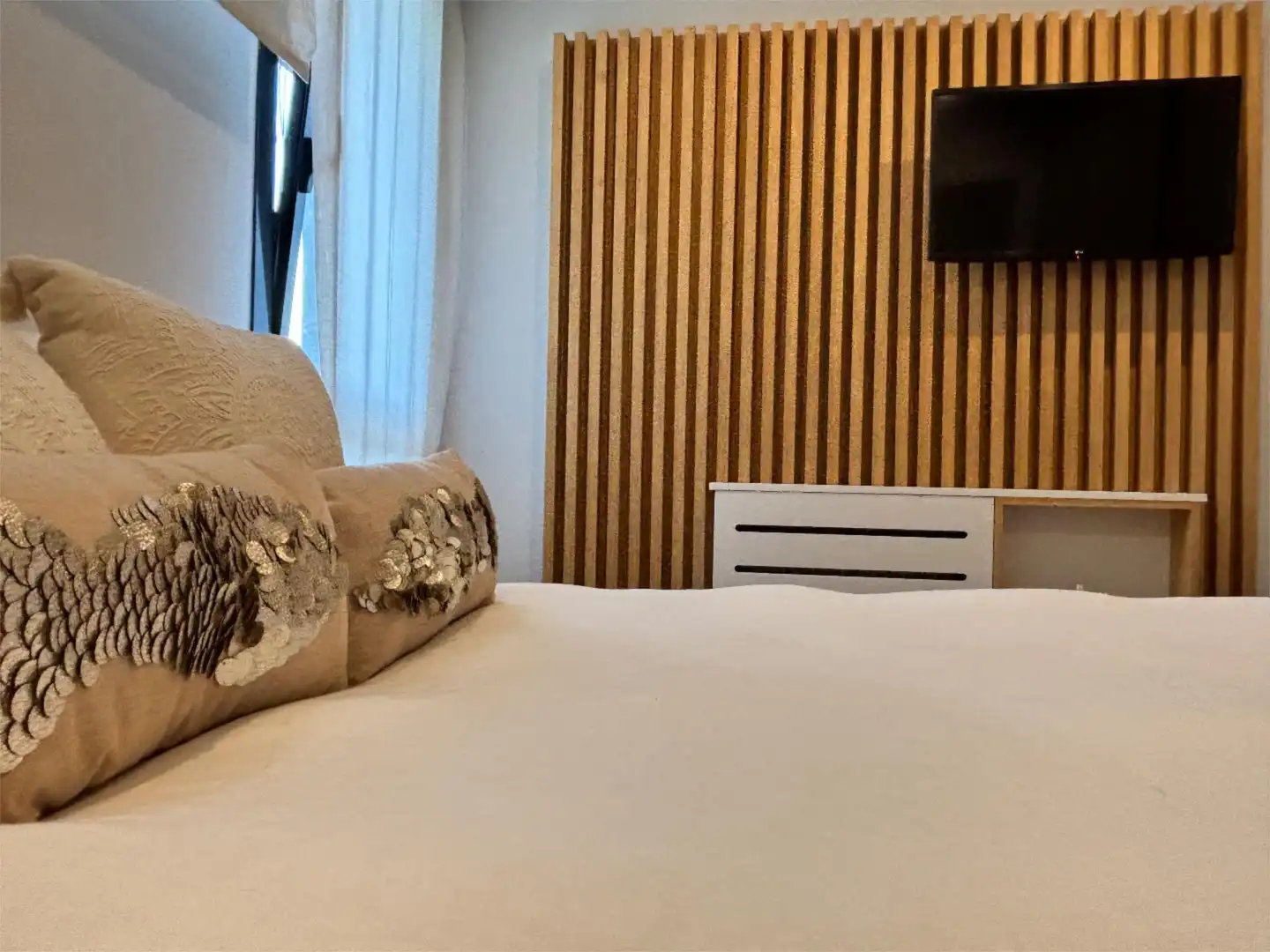 Bedroom of Flat for sale in Baiona  with Heating, Terrace and Storage room
