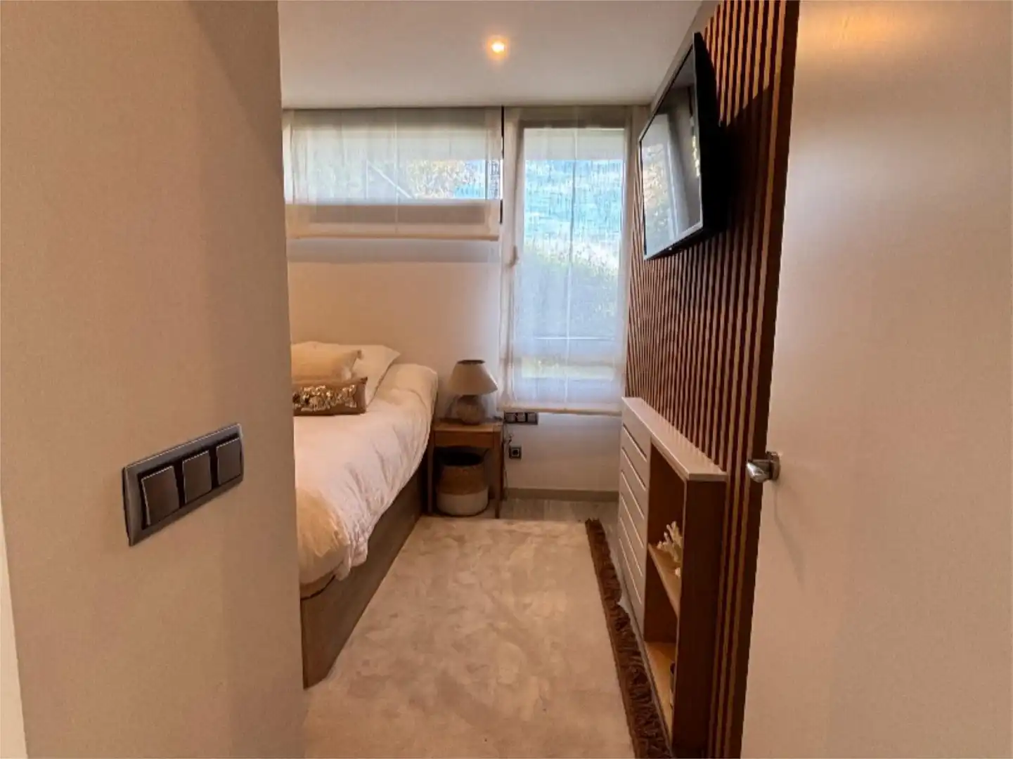 Bedroom of Flat for sale in Baiona  with Heating, Terrace and Storage room