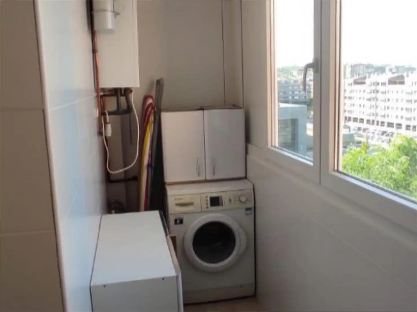 Terrasse von Wohnung zur untervermieten in Valladolid mit Heizung, Parkett und Möbliert