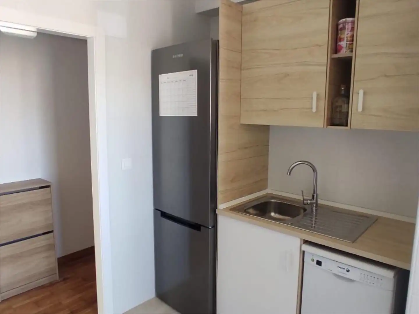 Küche von Wohnung zur untervermieten in Valladolid mit Heizung, Parkett und Möbliert