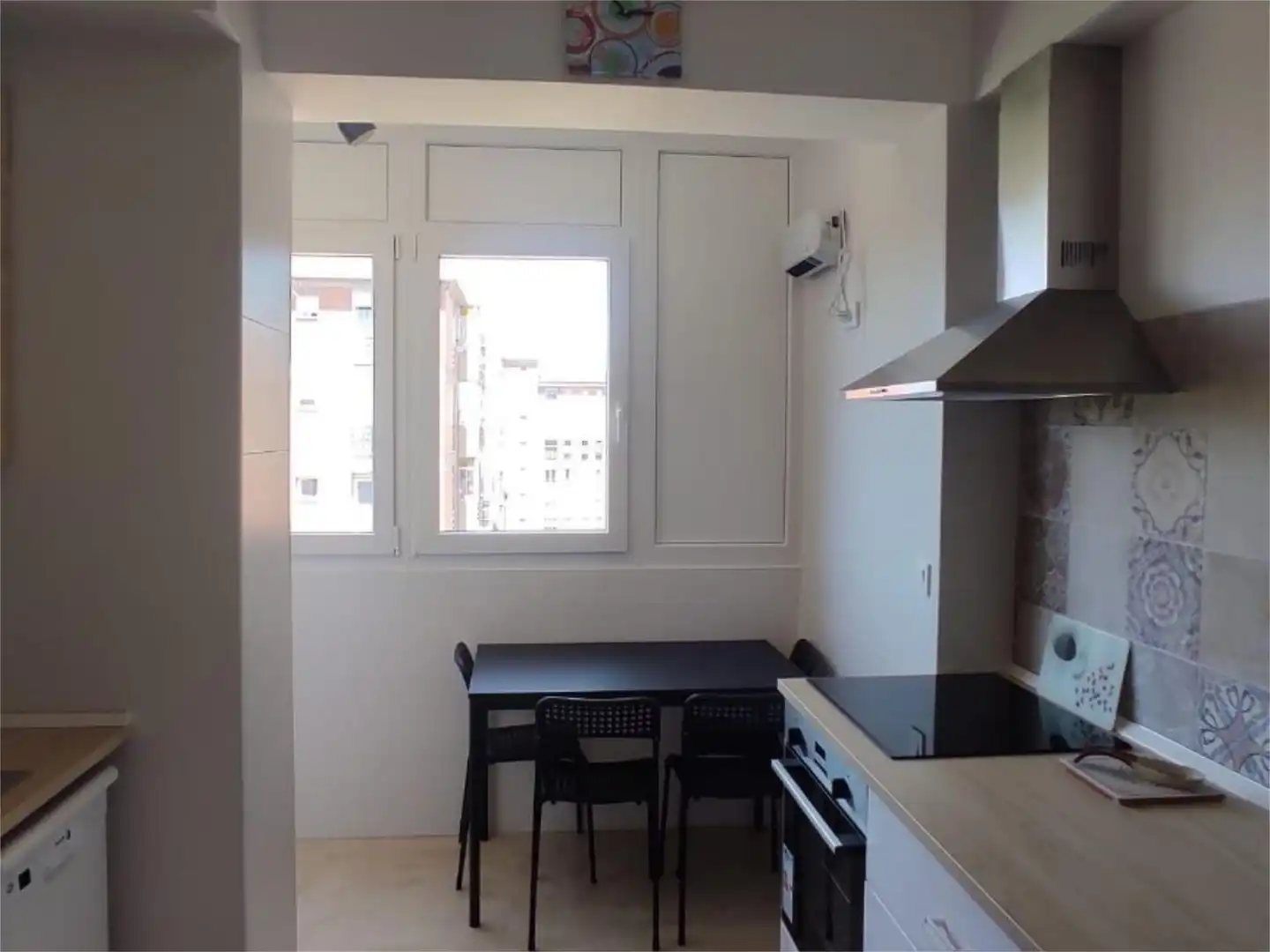 Küche von Wohnung zur untervermieten in Valladolid mit Heizung, Parkett und Möbliert