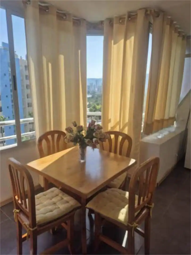 Apartamento de alquiler en Zona Levante - Playa Fossa Comedor de Apartamento de alquiler en Calpe / Calp con Calefacción, Terraza y Piscina