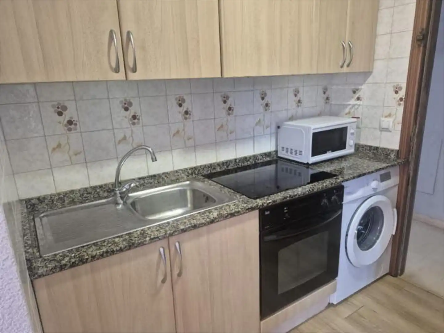Apartamento de alquiler en Zona Levante - Playa Fossa Cocina de Apartamento de alquiler en Calpe / Calp con Calefacción, Terraza y Piscina