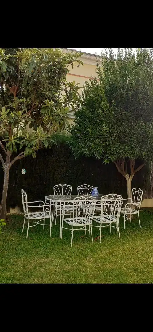 Terraza de Casa adosada en venta en Tomares con Amueblado