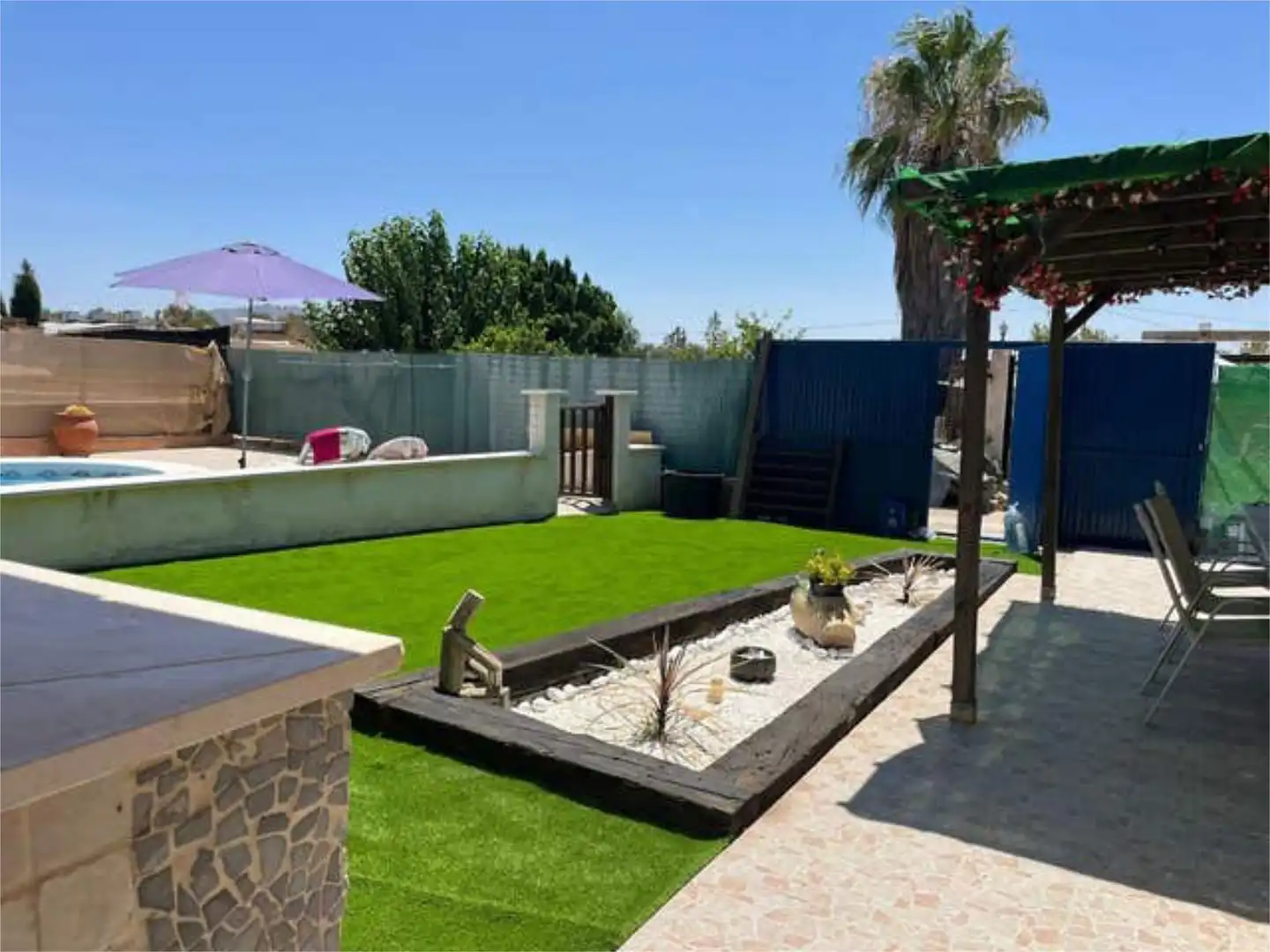 Garden of Houses for rent in Fortuna  with Private garden, Terrace and Swimming Pool