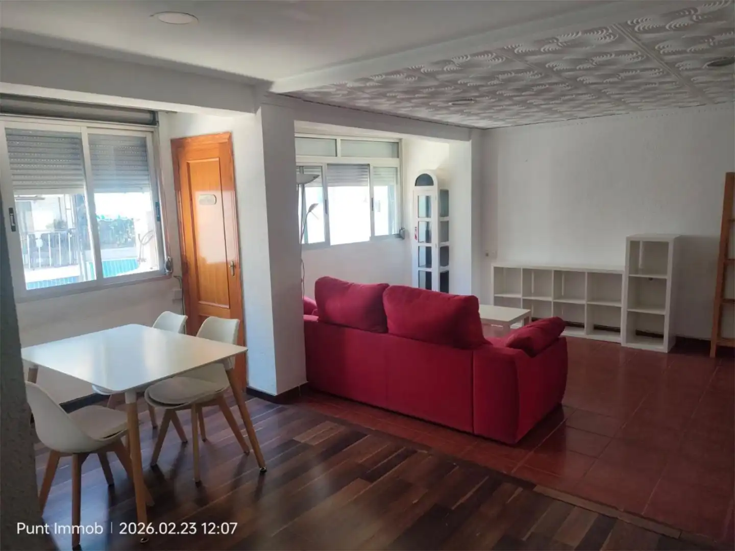 Wohnzimmer von Wohnung zur Miete in Xàtiva mit Klimaanlage und Balkon