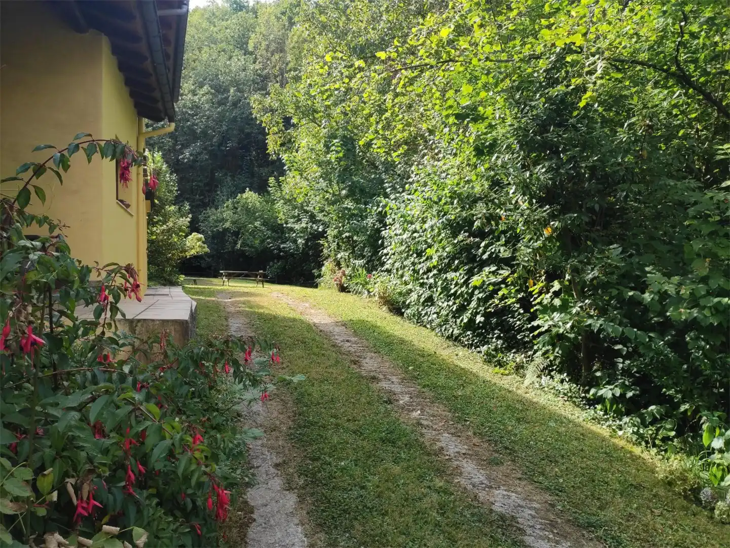 Jardí de Casa o xalet de lloguer en Mieres (Asturias) amb Jardí privat, Parquet i Terrassa