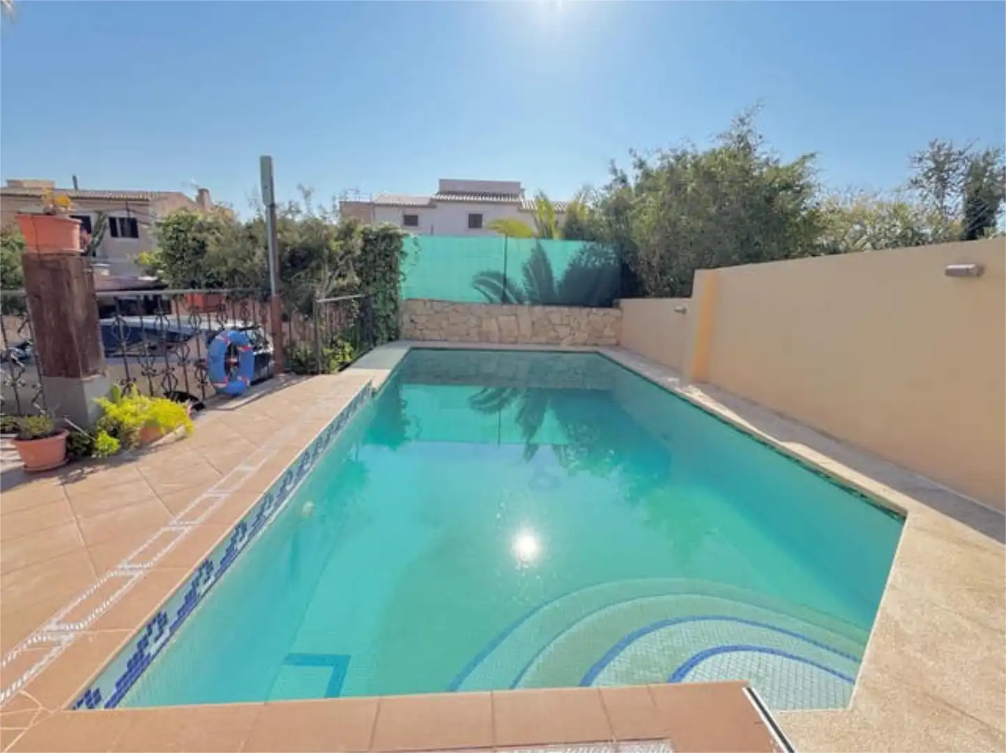 Schwimmbecken von Wohnung zur Miete in Esporles mit Heizung, Privatgarten und Terrasse
