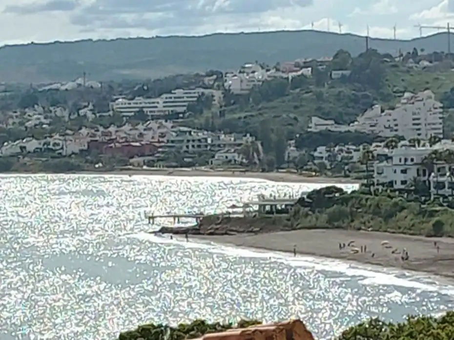 Flat for rent in Urbanizacion Punta Doncella, 32, Seghers Exterior view of Flat for rent in Estepona with Air Conditioner, Terrace and Swimming Pool