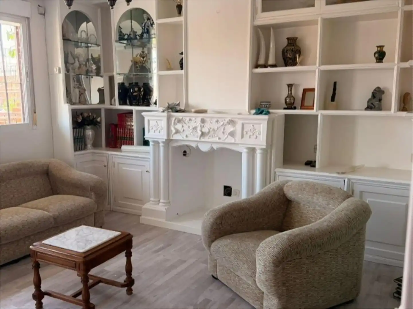 Flat for rent in Calle la Robla, 3, Valdebebas - Valdefuentes Living room of Flat for rent in Madrid Capital with Air Conditioner and Balcony