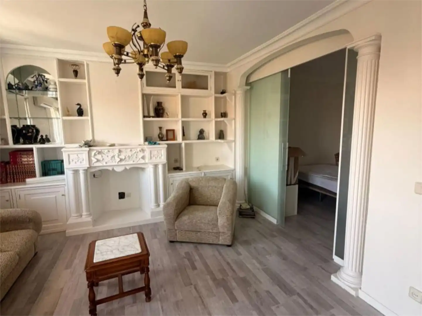 Flat for rent in Calle la Robla, 3, Valdebebas - Valdefuentes Living room of Flat for rent in Madrid Capital with Air Conditioner and Balcony