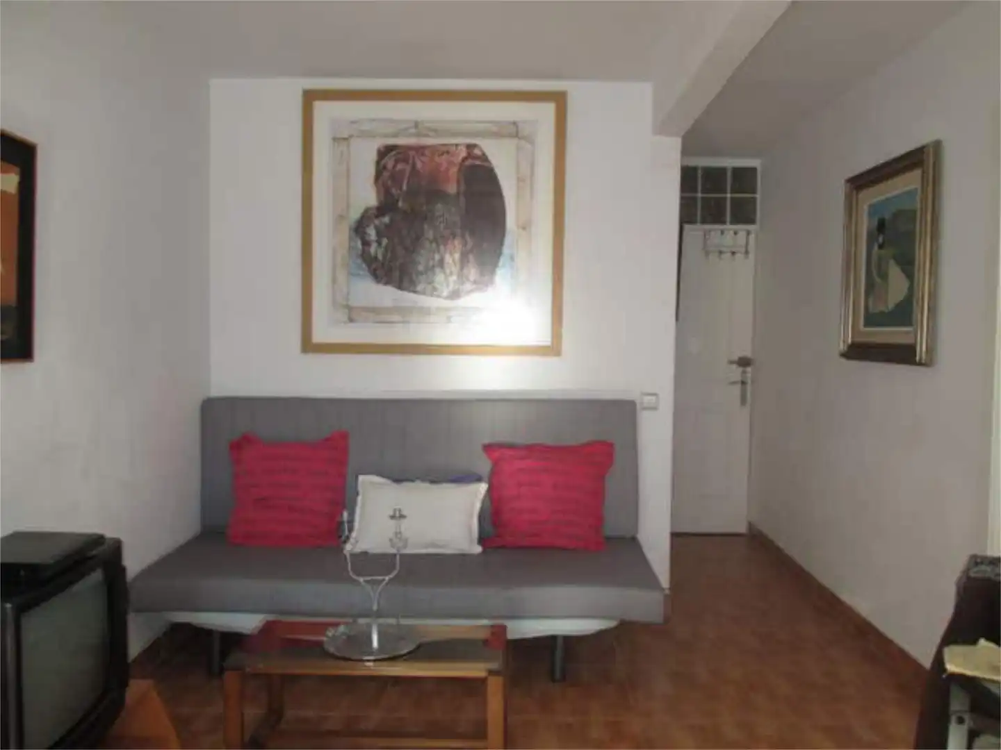 Piso de alquiler en Ventas Sala de estar de Piso de alquiler en Madrid Capital con Amueblado