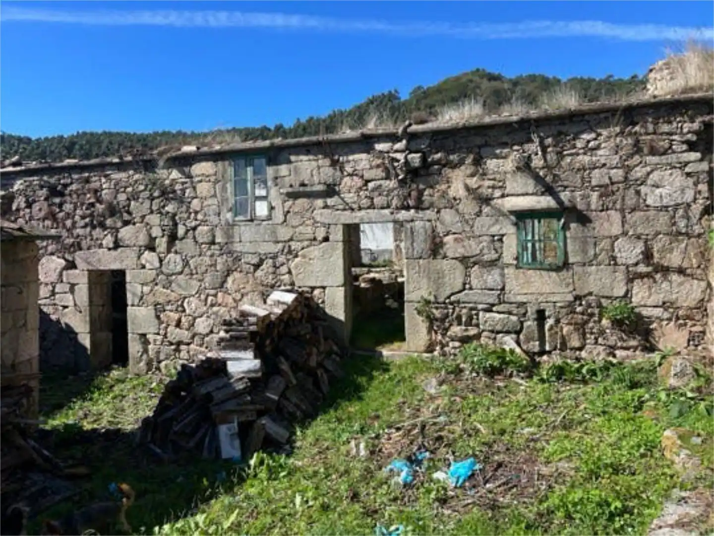 Vista exterior de Casa o chalet en venta en Campo Lameiro