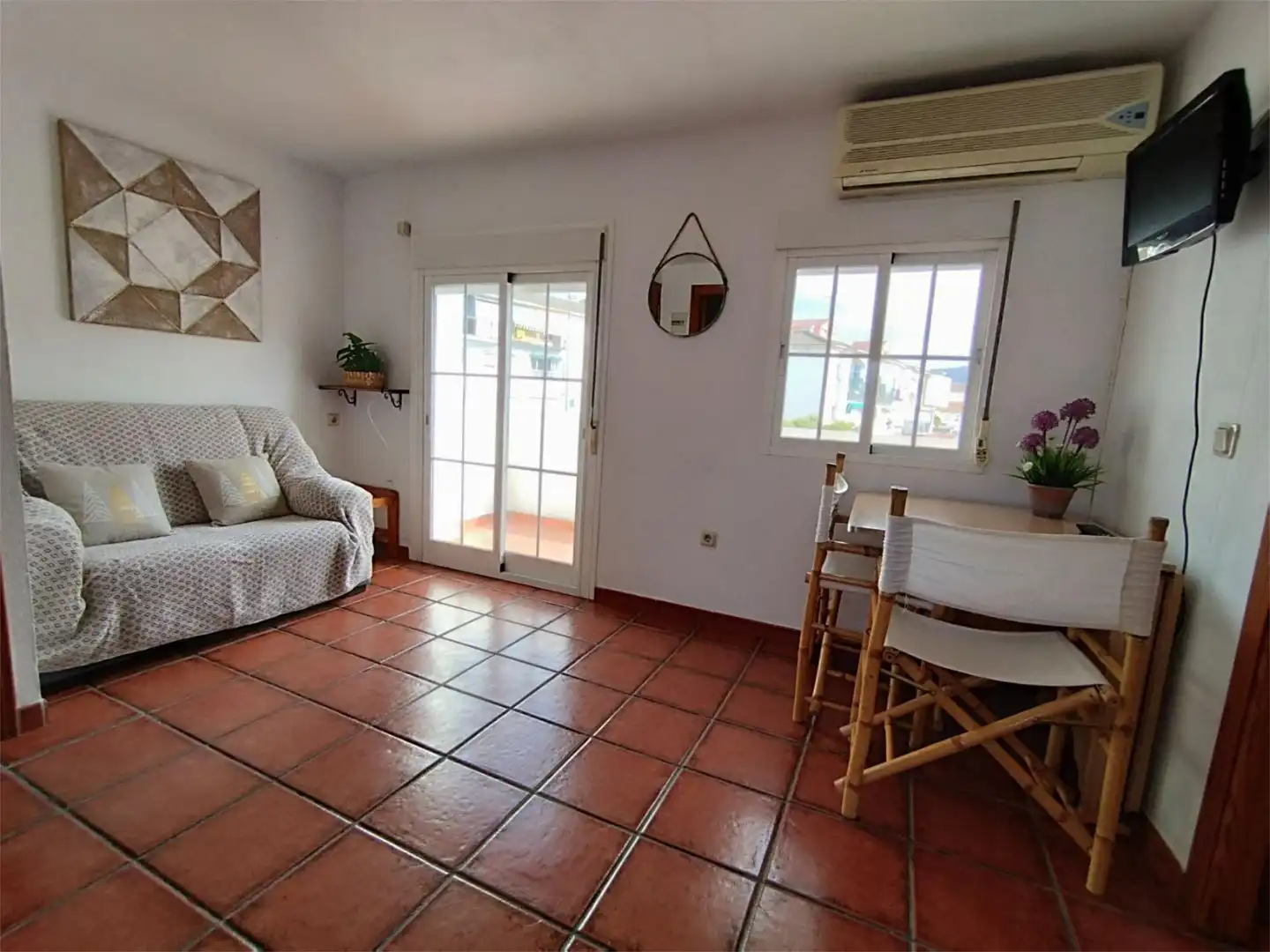 Terrasse von Wohnung zum Verkauf in Ronda mit Klimaanlage