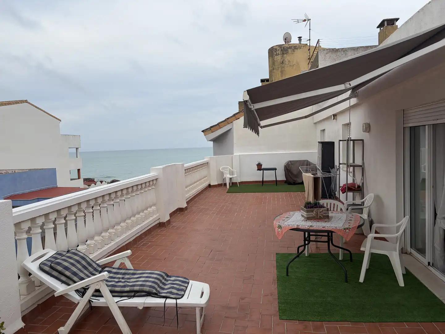 Terrace of Attic for rent in Moncofa  with Air Conditioner, Heating and Terrace