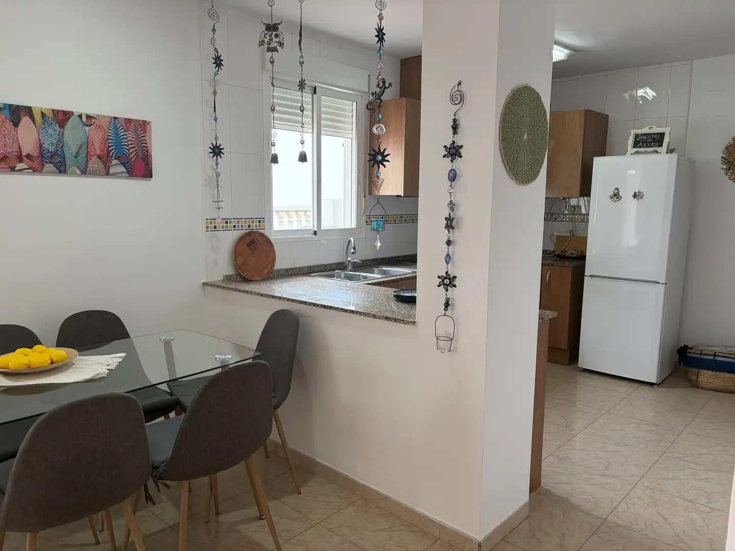 Kitchen of Attic for rent in Moncofa  with Air Conditioner, Heating and Terrace