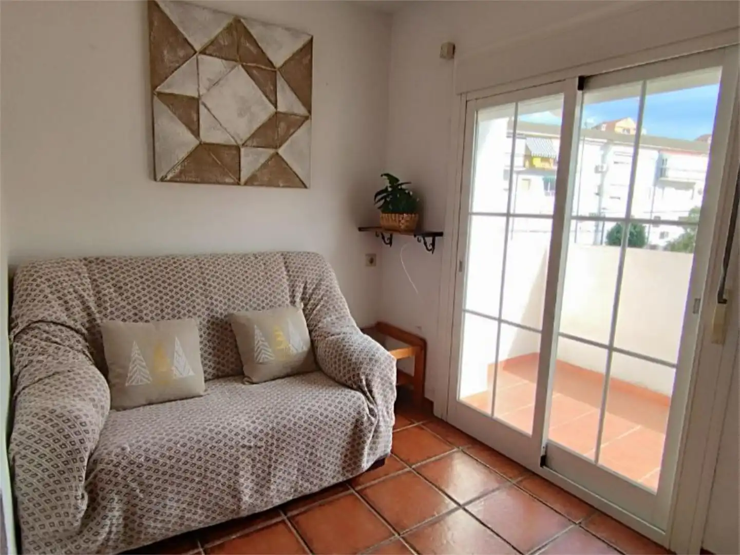 Piso en venta en Avenida Ricardo Navarrete, 14, San Cristóbal Sala de estar de Piso en venta en Ronda con Aire acondicionado, Calefacción y Amueblado