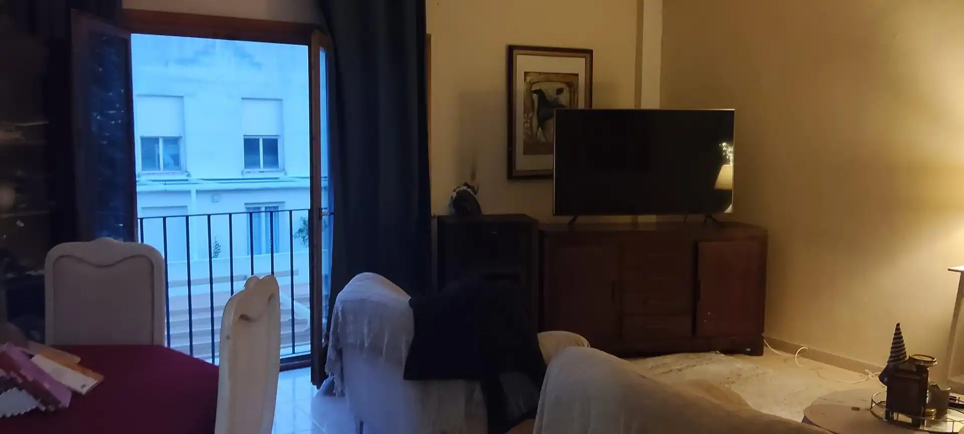 Sala d'estar de Àtic en venda en Inca amb Terrassa, Traster i Moblat