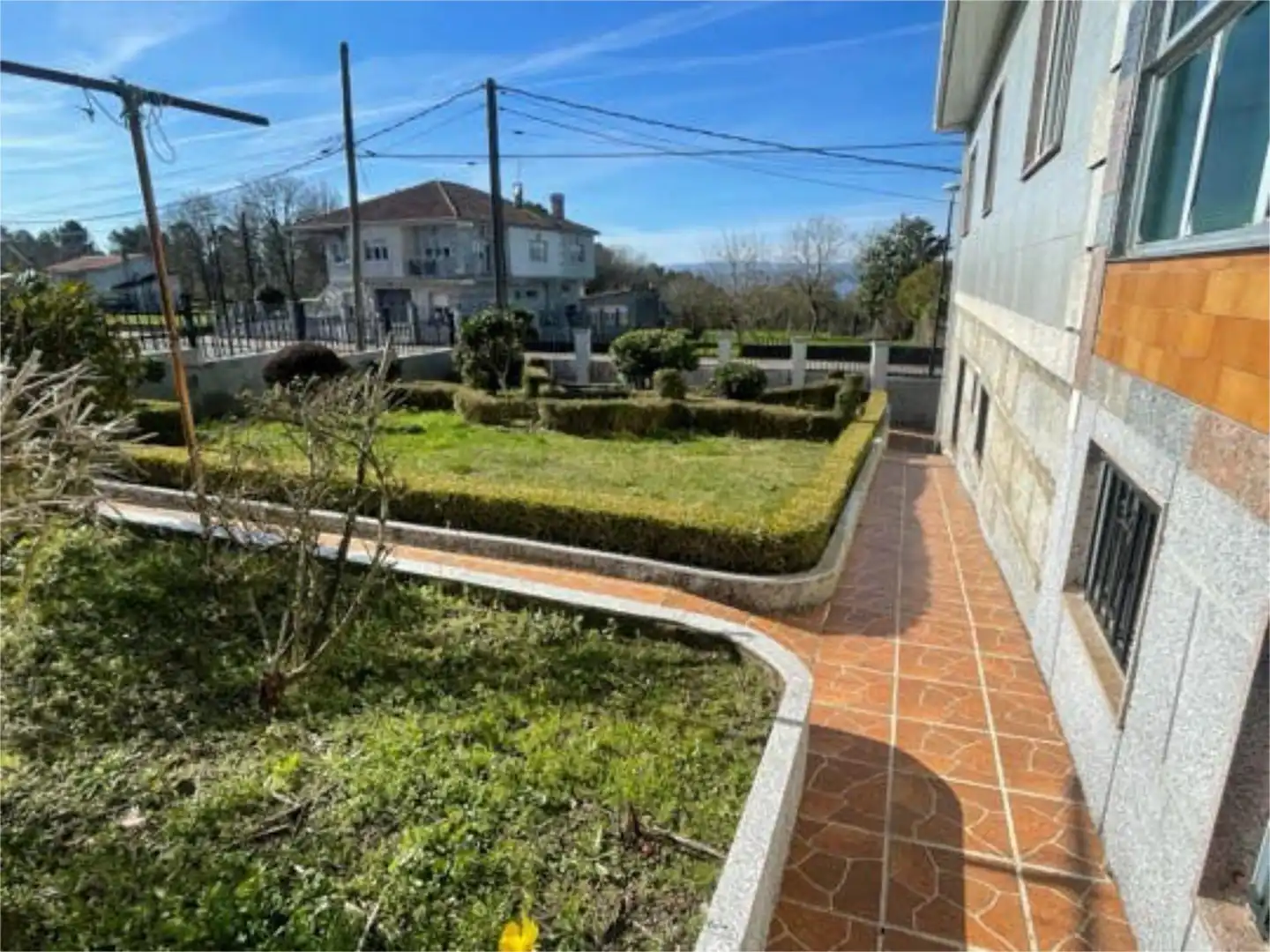 Casa adosada en venta en San Amaro Vista exterior de Casa adosada en venta en San Amaro con Calefacción, Jardín privado y Terraza