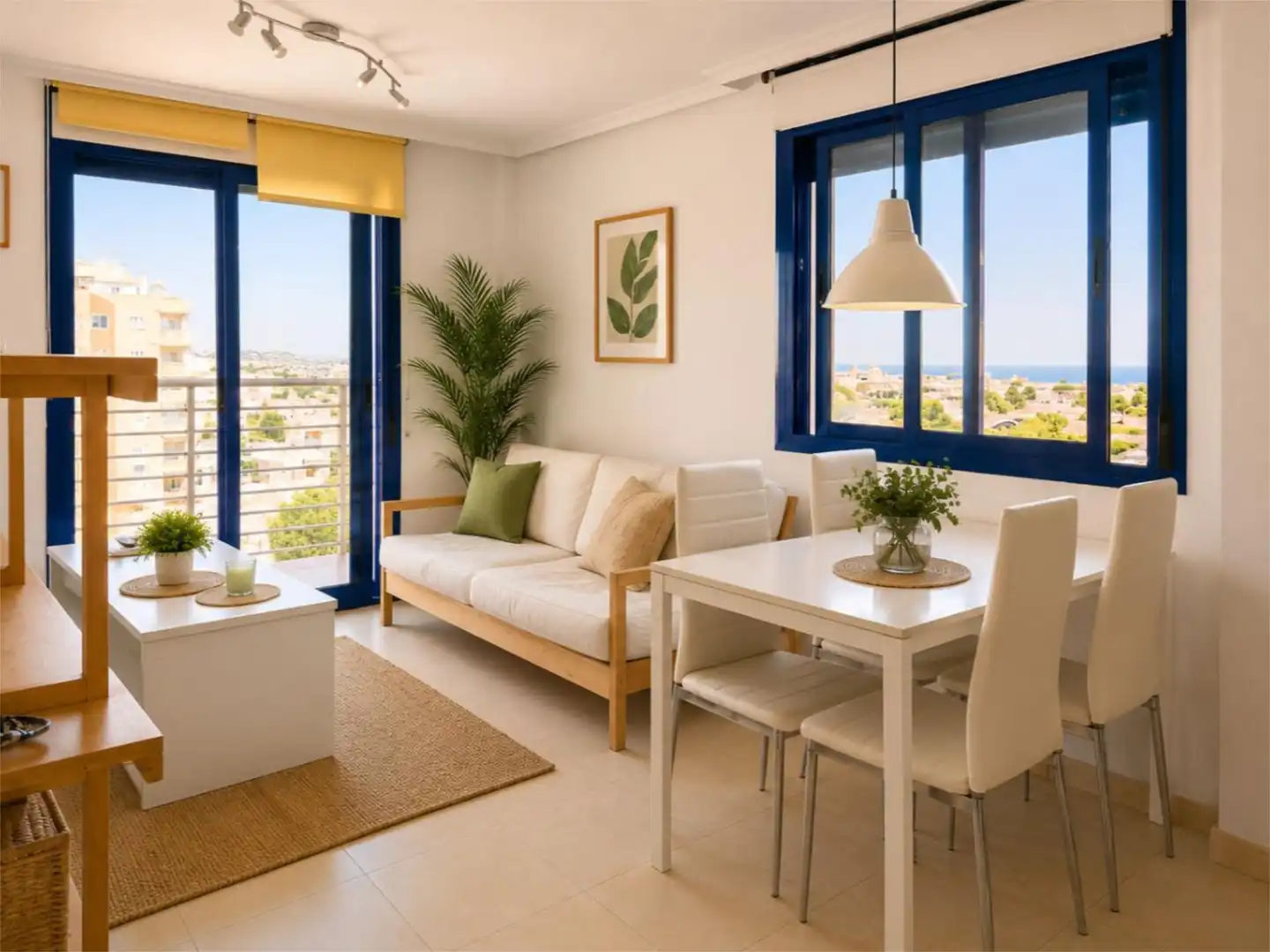 Piso en venta en Calle Marcelina, 63, Nueva Torrevieja Sala de estar de Piso en venta en Torrevieja con Aire acondicionado, Terraza y Piscina