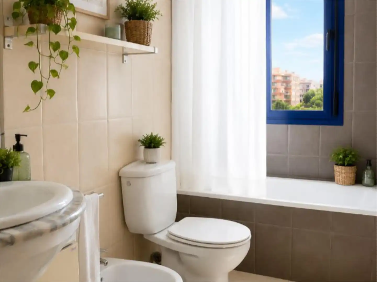 Piso en venta en Calle Marcelina, 63, Nueva Torrevieja Baño de Piso en venta en Torrevieja con Aire acondicionado, Terraza y Piscina