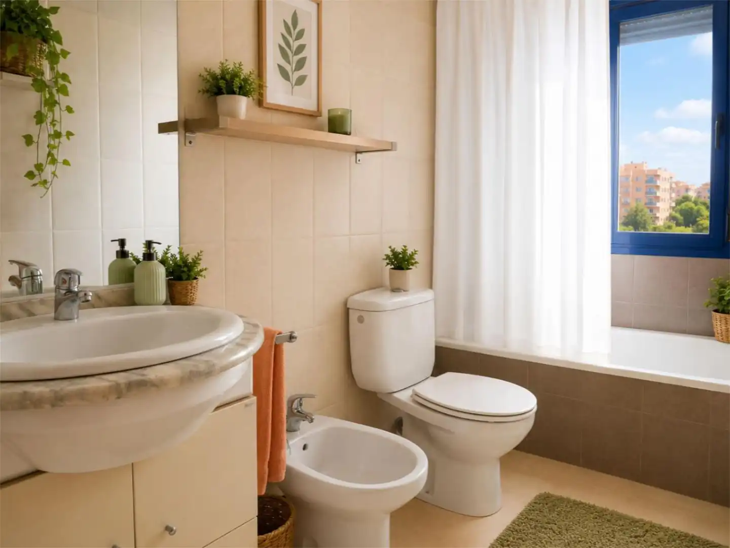 Piso en venta en Calle Marcelina, 63, Nueva Torrevieja Baño de Piso en venta en Torrevieja con Aire acondicionado, Terraza y Piscina