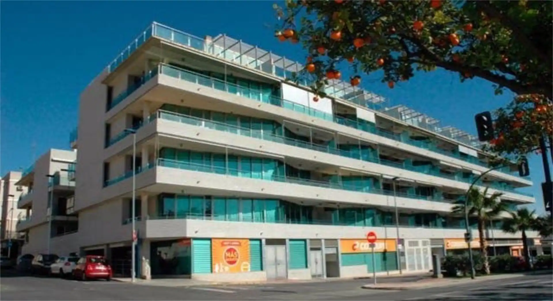 Vista exterior de Piso de alquiler en Mazarrón con Calefacción, Jardín privado y Terraza