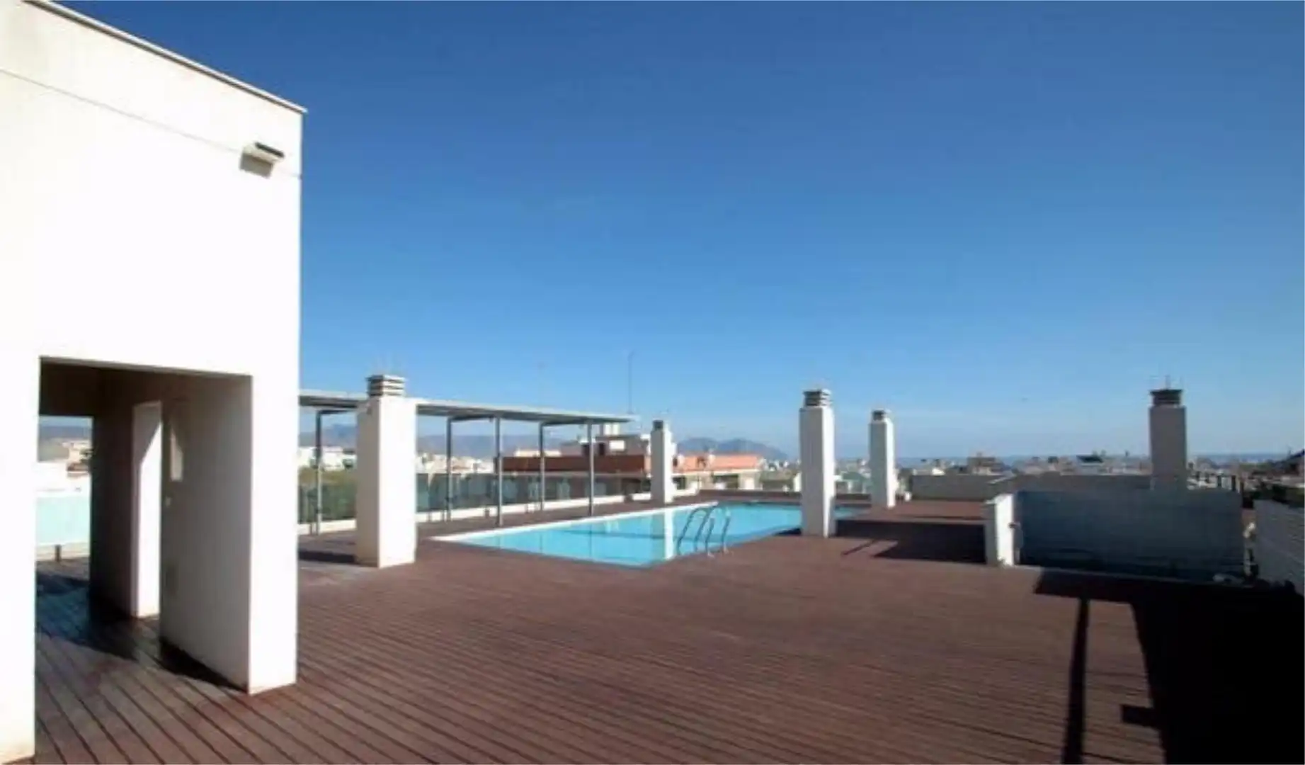 Piscina de Piso de alquiler en Mazarrón con Calefacción, Jardín privado y Terraza