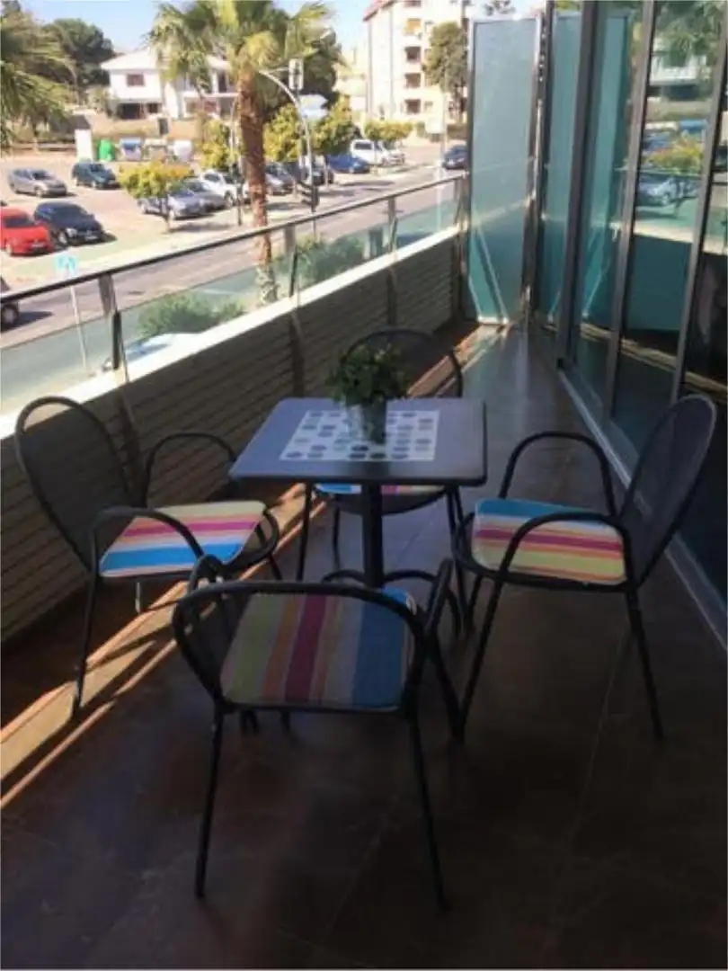Terraza de Piso de alquiler en Mazarrón con Calefacción, Jardín privado y Terraza