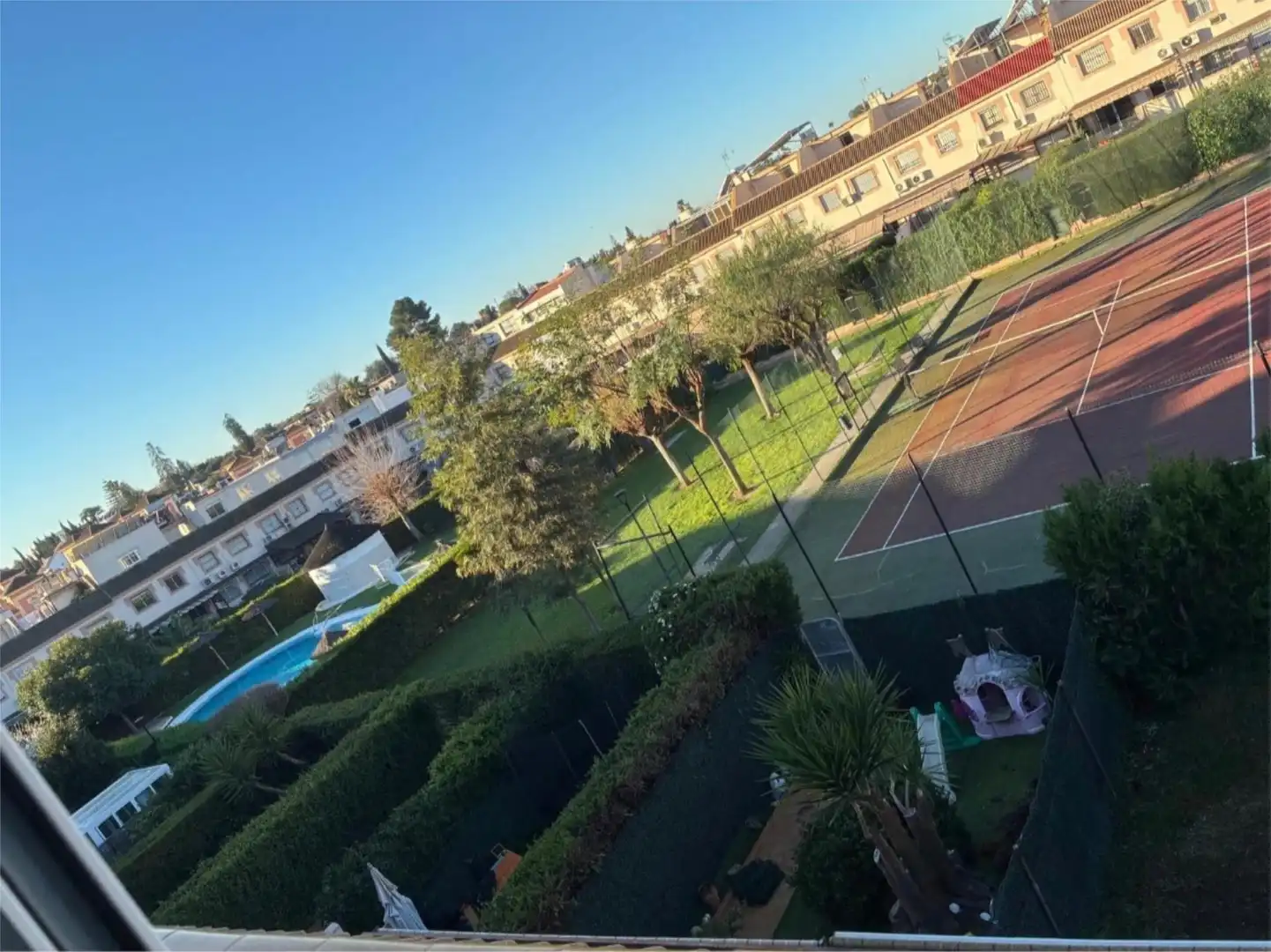 Jardí de Casa adosada en venda en Dos Hermanas