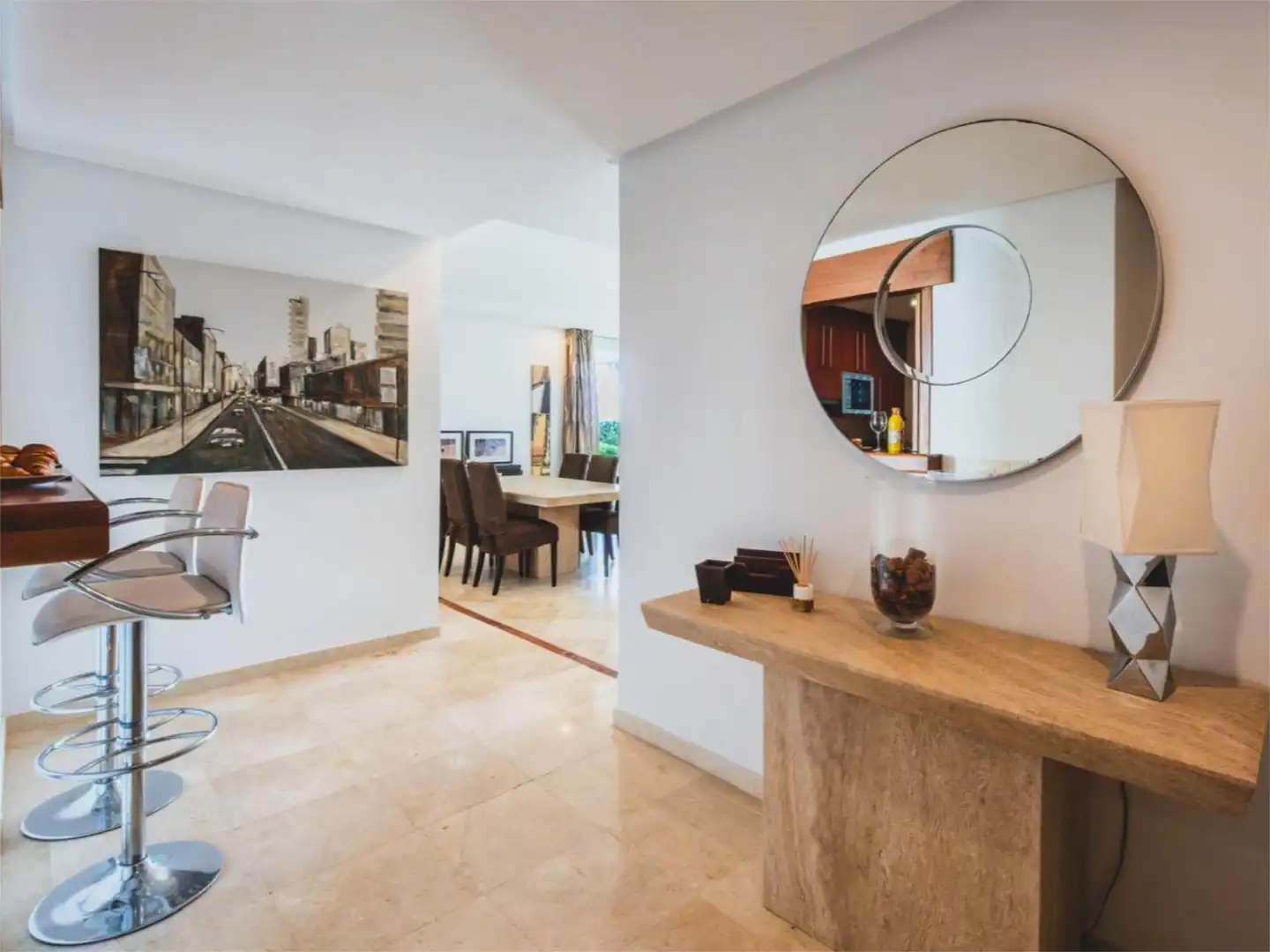 Flat for rent in Estepona  with Air Conditioner, Heating and Private garden