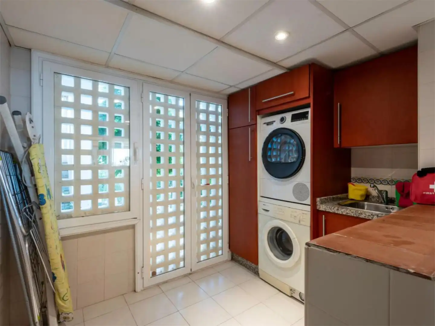 Kitchen of Flat for rent in Estepona  with Air Conditioner, Heating and Private garden