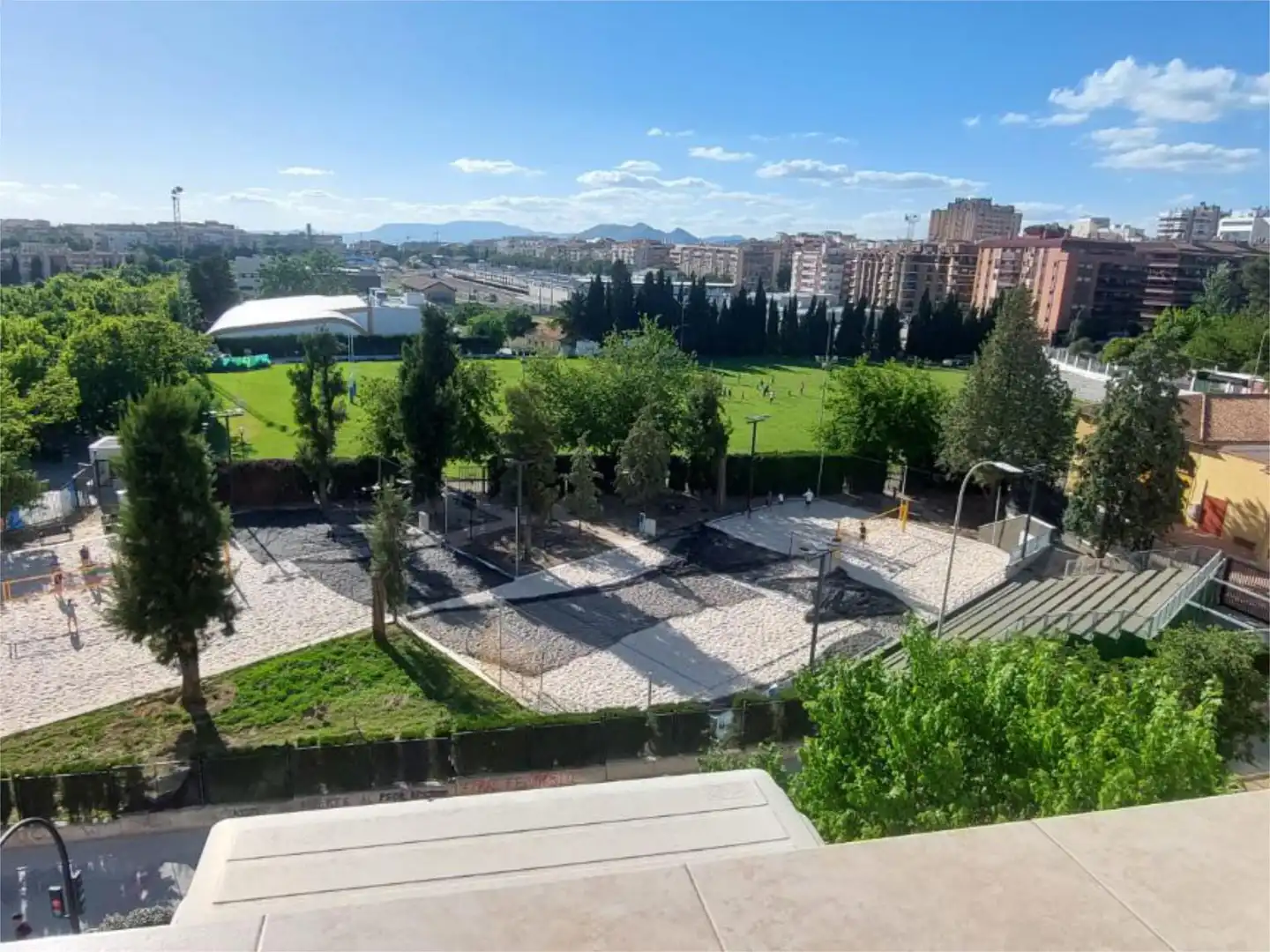Wohnung zum Verkauf in Calle Santa Bárbara, 18, Centro - Sagrario Garten von Wohnung zum Verkauf in Granada Capital mit Klimaanlage