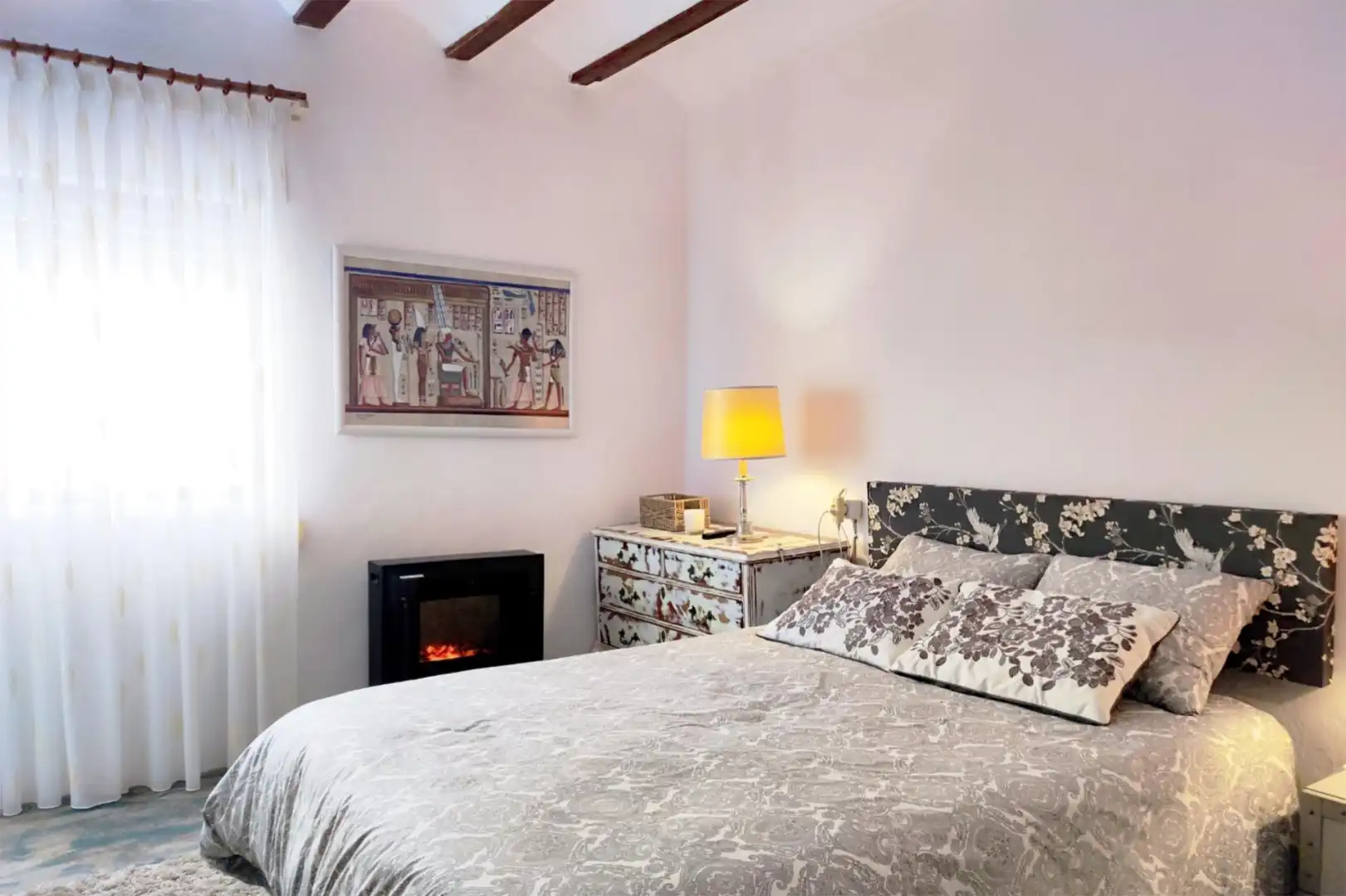 Habitación de Casa adosada en venta en Bolbaite con Terraza, Amueblado y Lavadora