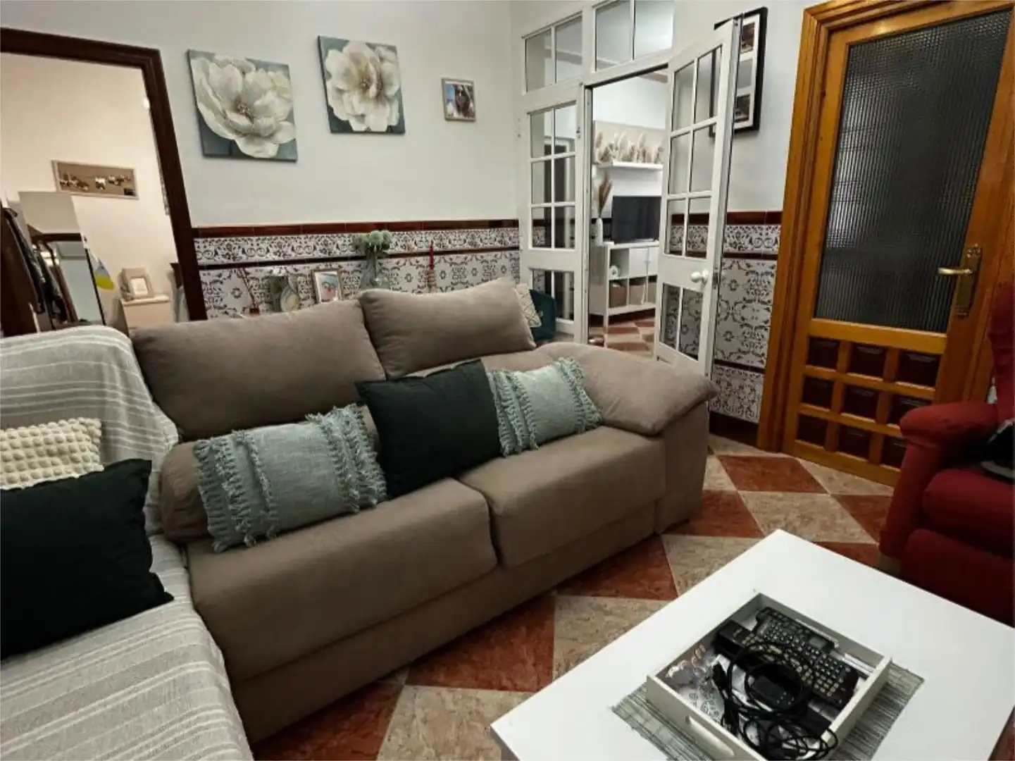 Living room of Ground floor for sale in Cuevas Bajas  with Terrace