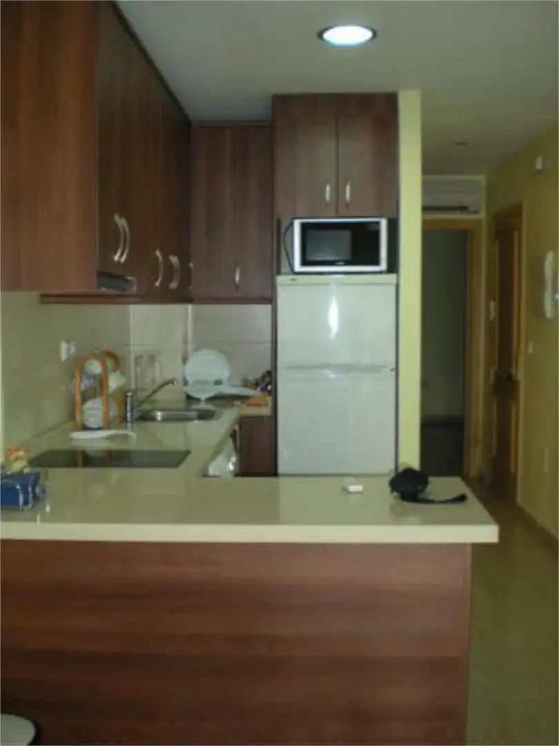 Cuina de Apartament de lloguer en La Unión amb Calefacció, Traster i Moblat