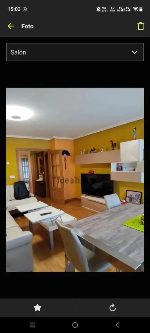 Wohnzimmer von Wohnung zum Verkauf in Ponferrada
