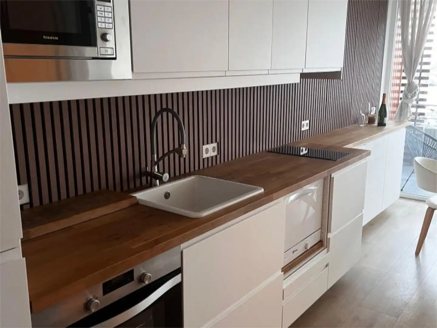 Cuina de Pis en venda en  Palma de Mallorca amb Aire condicionat, Terrassa i Balcó