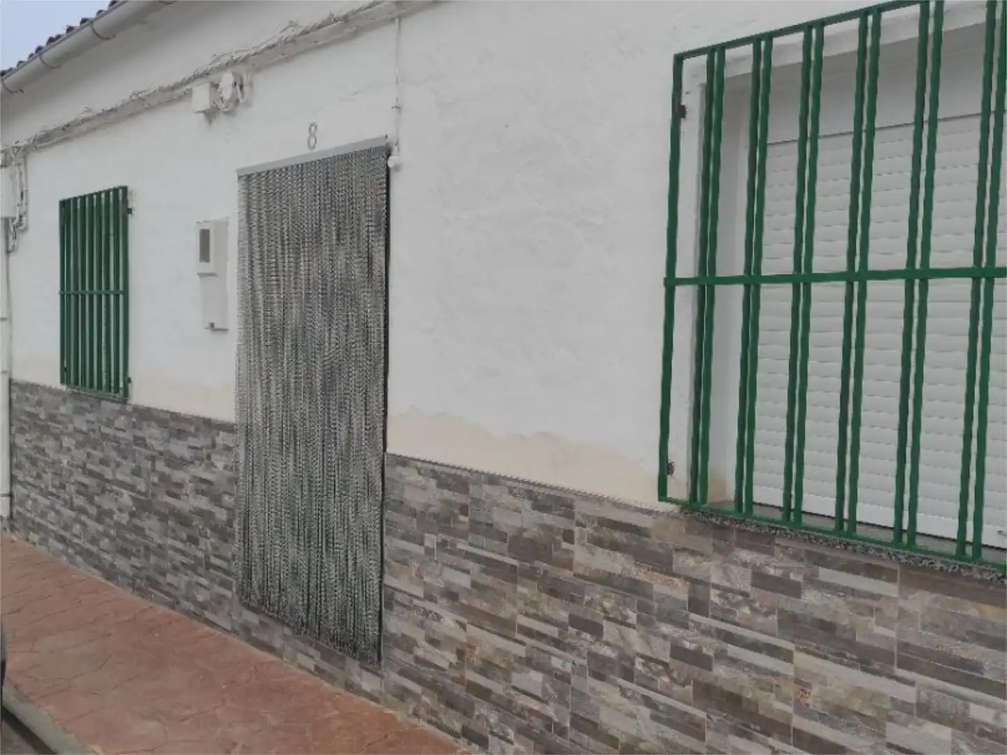 Exterior view of Houses for sale in Villanueva del Arzobispo  with Air Conditioner, Heating and Private garden
