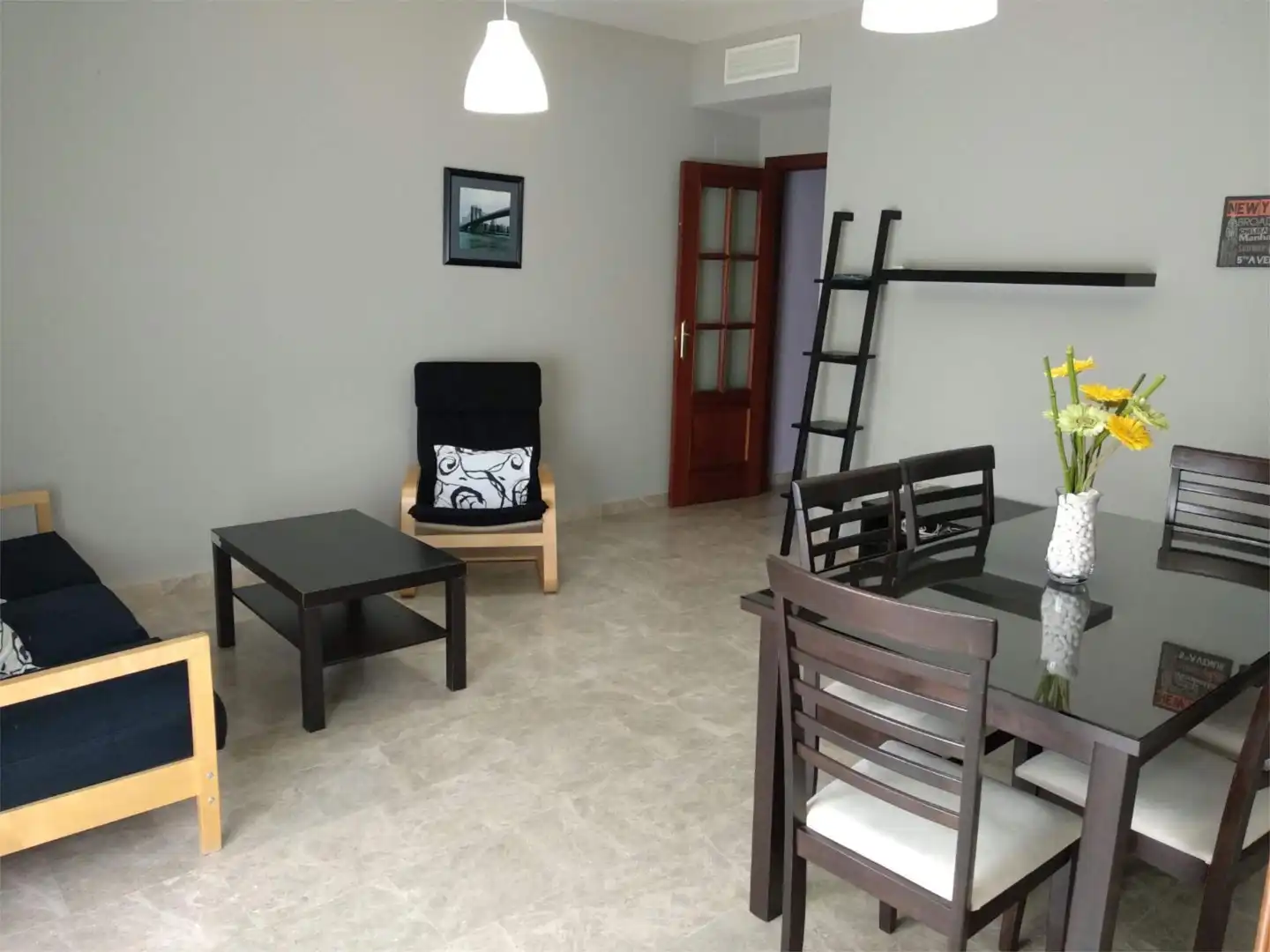 Flat for rent in Calle Manuel Benítez Pérez "el Cordobés", 14, Palma del Río Living room of Flat for rent in Palma del Río with Air Conditioner, Terrace and Storage room